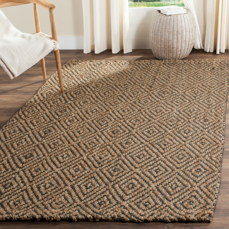 Laurel Foundry Modern Farmhouse Grassmere HandWoven Natural/Grey Area Rug & Reviews Wayfair